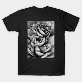 Flower Drawing T-Shirt